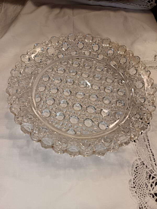 Cloche à fromage Baccarat Modèle Diamants pierreries