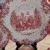 12 Assiettes à dessert Coaching Scenes Johnson Bros