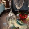6 Verres à vin blanc en cristal JG Durand modèle Vicomte coupe Juan