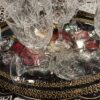Verre à vin rouge en cristal taillé JG Durand modèle Deauville 16 cm