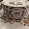 10 assiettes plates Villeroy et Boch modèle Phoenix diam 23 Fabriquées en Sarre